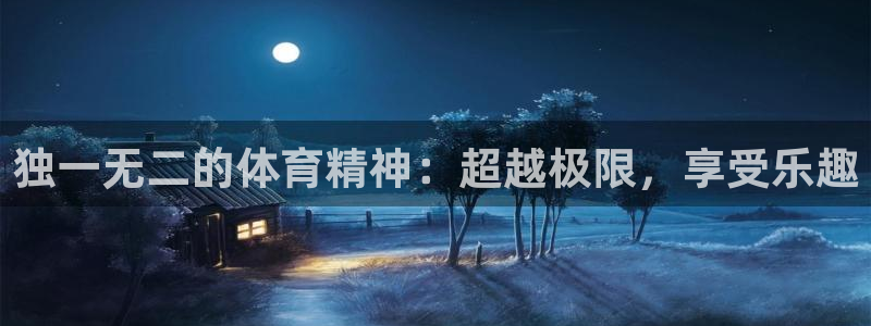独一无二的体育精神：超越极限，享受乐趣